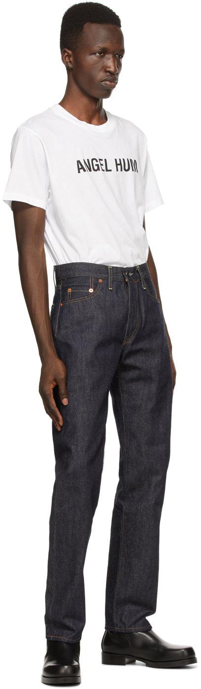 Helmut Lang SSENSE Exclusive White 'Angel Hum' T-Shirt