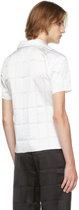 Coperni SSENSE Exclusive White Flou MÃ©canique Boxy Short Sleeve Shirt