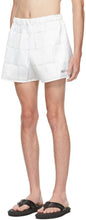 Coperni SSENSE Exclusive White Flou MÃ©canique Shorts