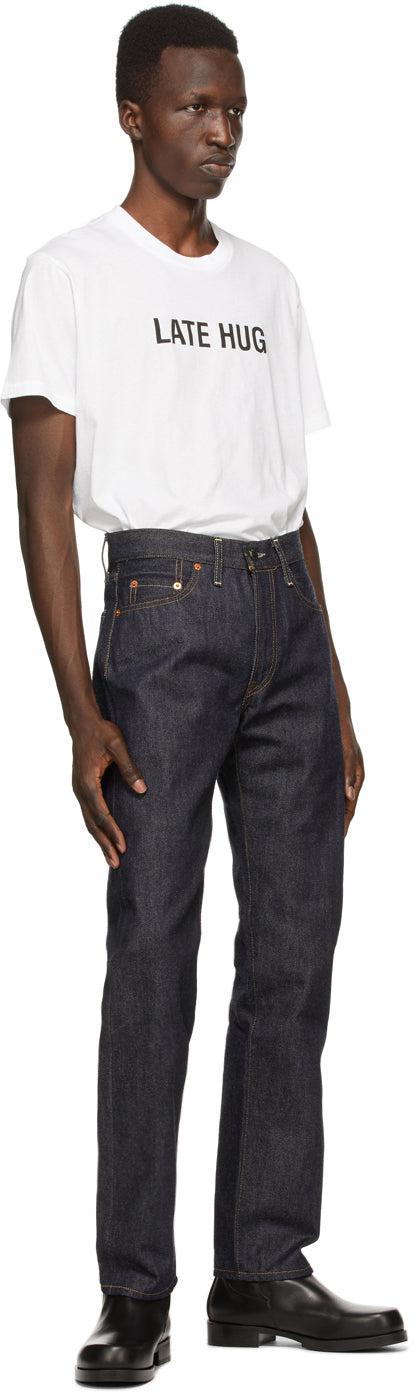 Helmut Lang SSENSE Exclusive White 'Late Hug' T-Shirt