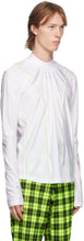 Sankuanz SSENSE Exclusive White Nylon Long Sleeve T-Shirt