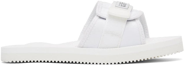 Suicoke SSENSE Exclusive White PADRI Sandals - Sandales blanches exclusives SUICOOKES SSENSE - SUICOKE SSENSE 독점적 인 흰색 파드리 샌들