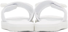 Suicoke SSENSE Exclusive White PADRI Sandals