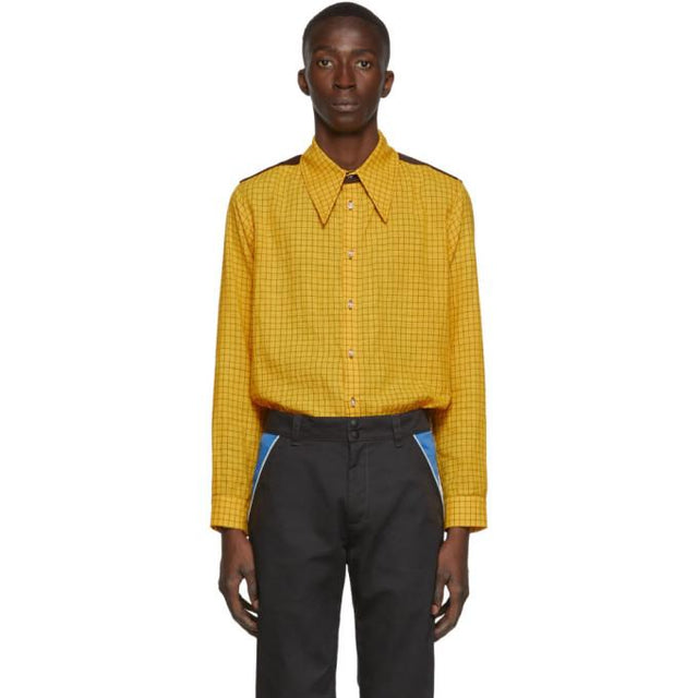St-Henri SSENSE Exclusive Yellow Woody Shirt
