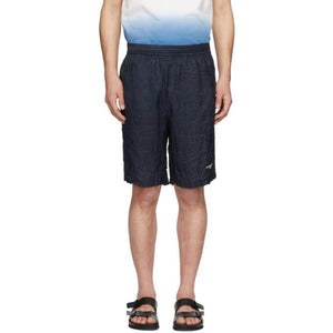 Stella McCartney Blue Cupro Timothy Shorts