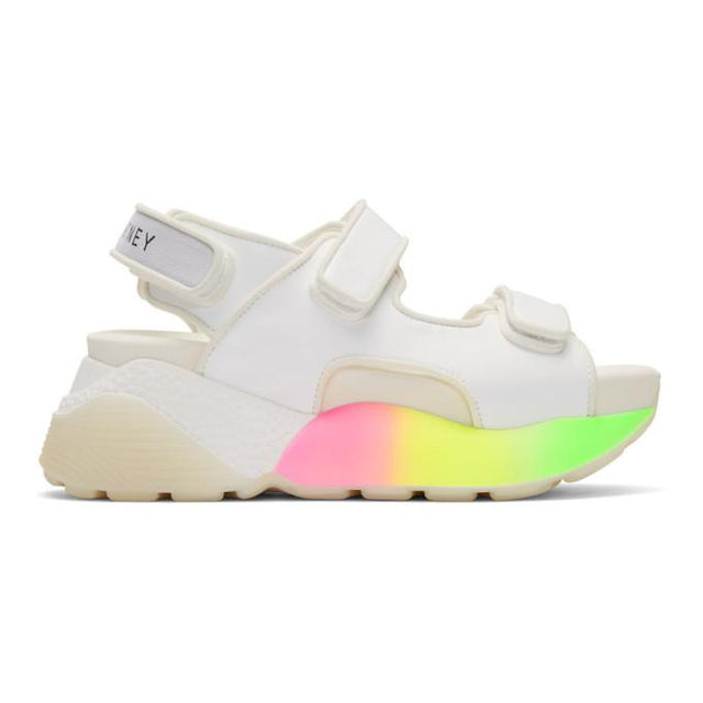 Stella McCartney White Fitzroy Sandals