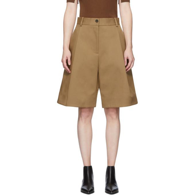 Studio Nicholson Tan Cuba Shorts