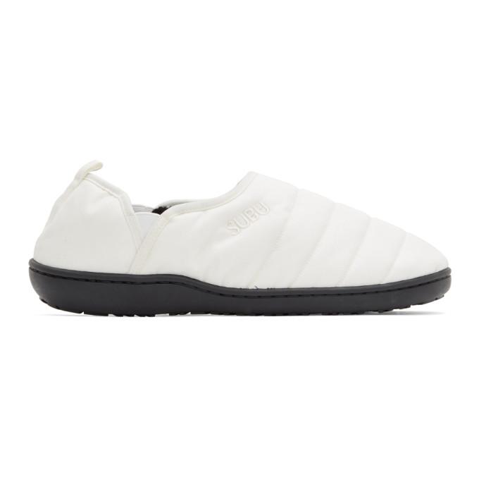 SUBU White Amp Traction Loafers