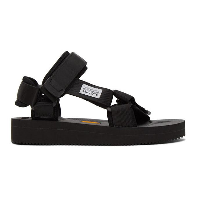 Suicoke Black DEPA V2 Sandals