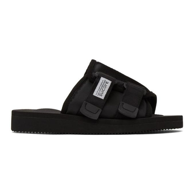 Suicoke Black Kaw-CAB Sandals