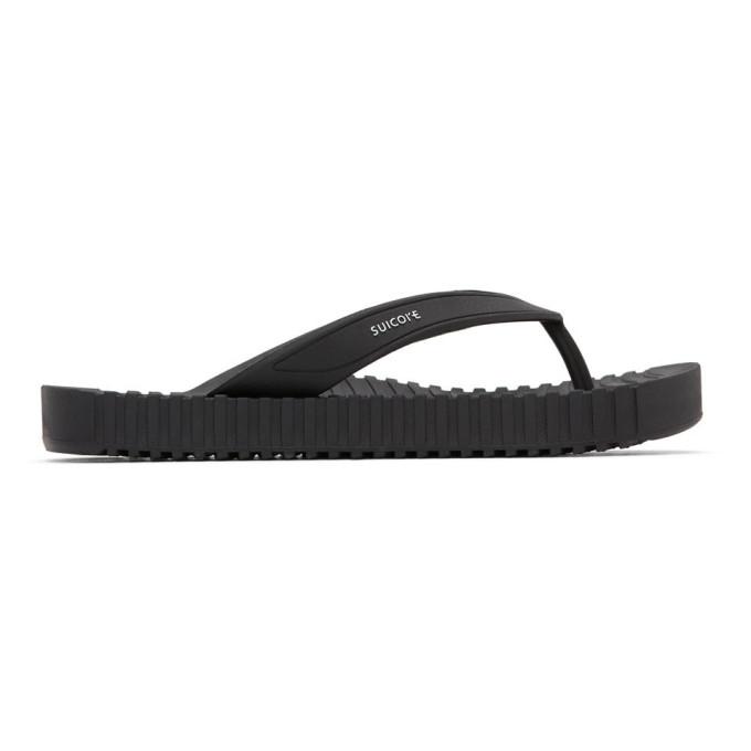 Suicoke Black Von Sandals