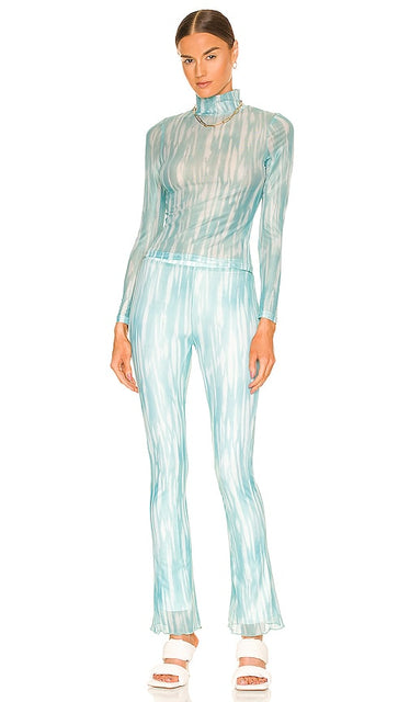 superdown Hilary Pant Set in Teal Superdown Hilary Pant set en sarcelle 蓝绿色的Superdown Hilary裤子