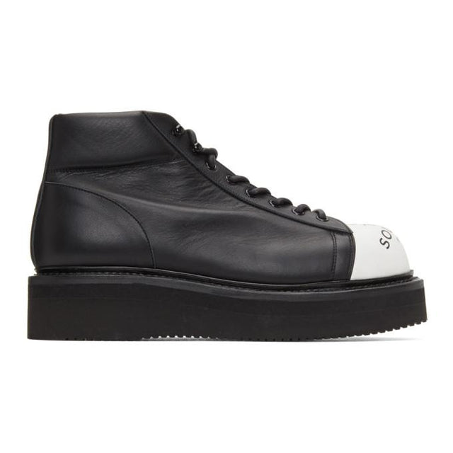 TAKAHIROMIYASHITA TheSoloist. Black Trek Boots