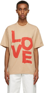 Burberry Tan Axton T-Shirt - T-shirt Burberry Tan Axton - 버버리 탄 탠 트톤 티셔츠