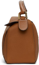 Loewe Tan Grained Small Puzzle Bag