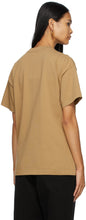 Balenciaga Tan Medium Fit T-Shirt