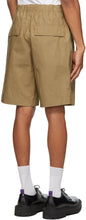 Helmut Lang Tan Pull-On Shorts