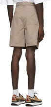 Heron Preston Taupe Cargo Shorts