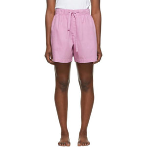 Tekla Pink Pyjama Shorts
