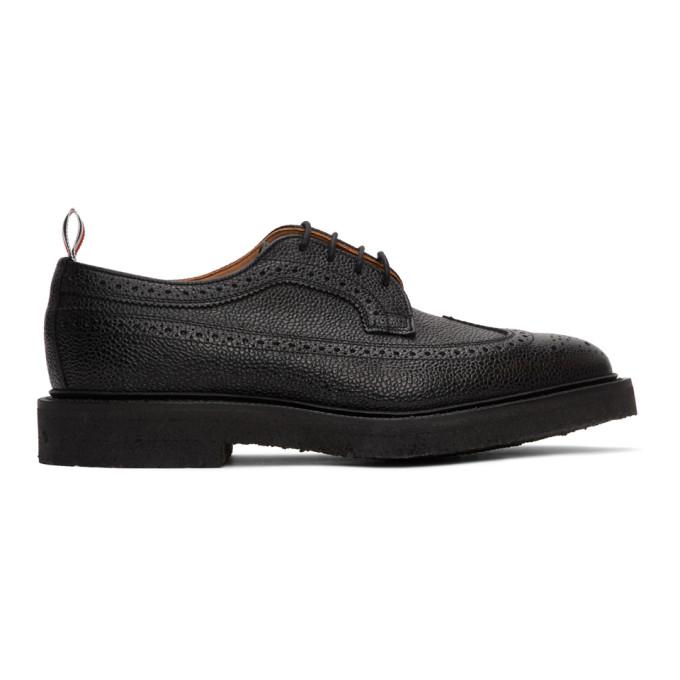 Thom Browne Black Classic Longwing Brogues