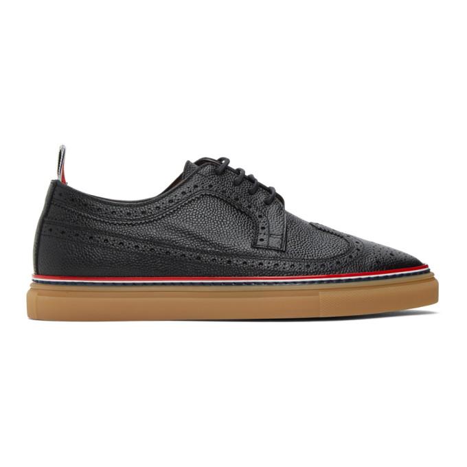 Thom Browne Black Longwing Brogues Sneakers