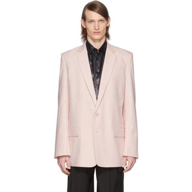Tibi SSENSE Exclusive Pink Long Blazer