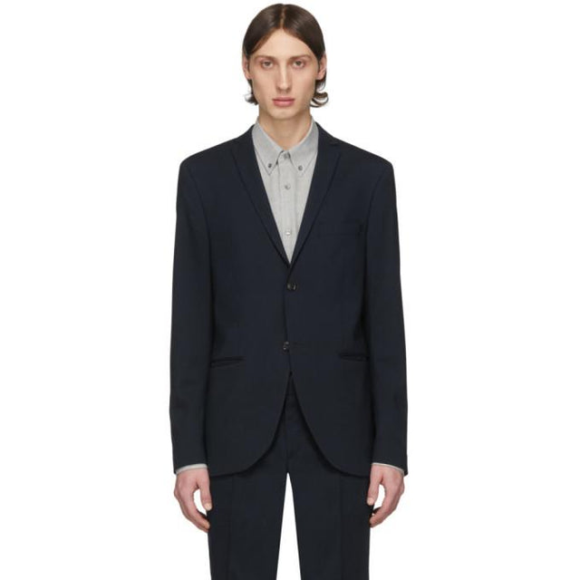 Tiger of Sweden Navy Wool Jile Blazer