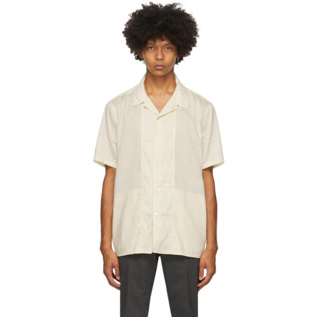 Tiger of Sweden Off-White Riccerde Short Sleeve Shirt