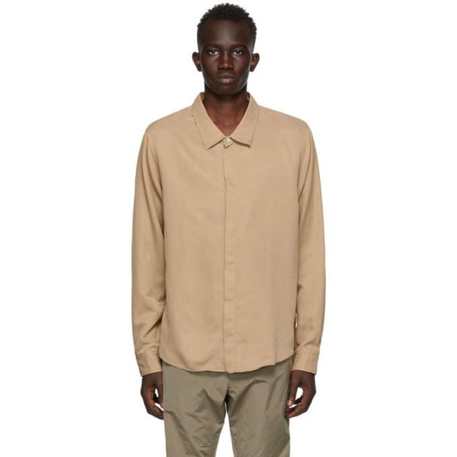 Tiger of Sweden SSENSE Exclusive Tan Atteneo Shirt