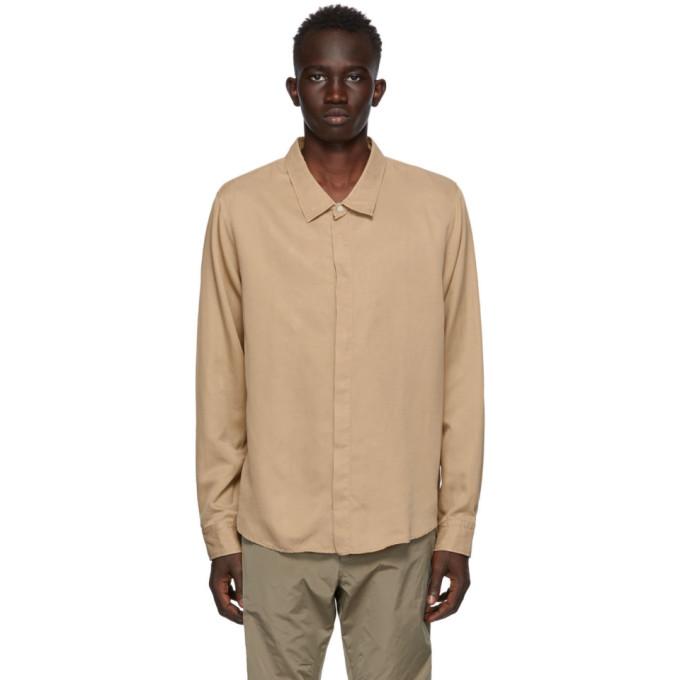 Tiger of Sweden SSENSE Exclusive Tan Atteneo Shirt