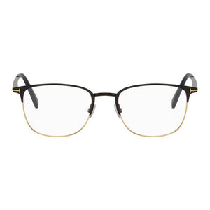 Tom Ford Black and Gold Square Glasses