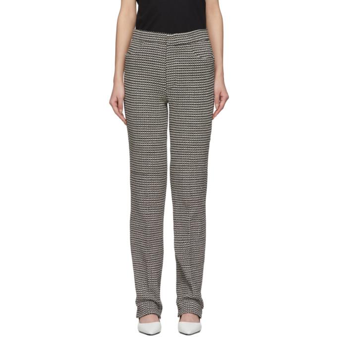 Toteme Black and White Troia Trousers