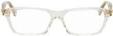 Bottega Veneta Transparent Shiny Glasses - Bottega Veneta Verres brillantes transparentes - Bottega 베네타 투명 반짝이 안경