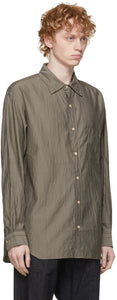 ts(s) Khaki Pinstripe Faille Shirt