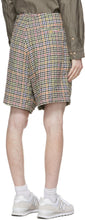 ts(s) Multicolor Linen Houndstooth Shorts