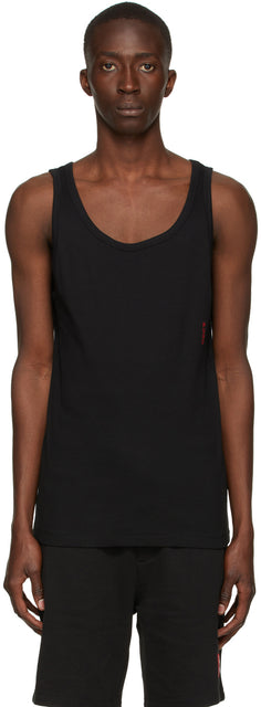 Hugo Two-Pack Black Logo Tank Top - Hugo Two-Pack Black Logo Débardeur - Hugo 2 팩 검은 로고 탱크 탑