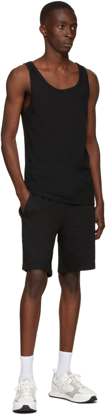 Hugo Two-Pack Black Logo Tank Top