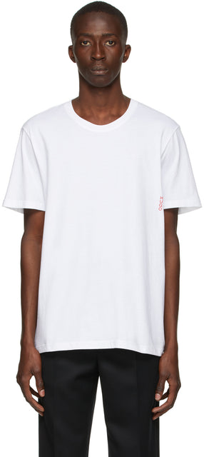 Hugo Two-Pack White Jersey T-Shirt - T-shirt Jersey blanc Hugo Deux Pack - Hugo Two-Pack 화이트 저지 T 셔츠