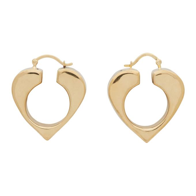 Uncommon Matters Gold Vermeil Vertex Earrings