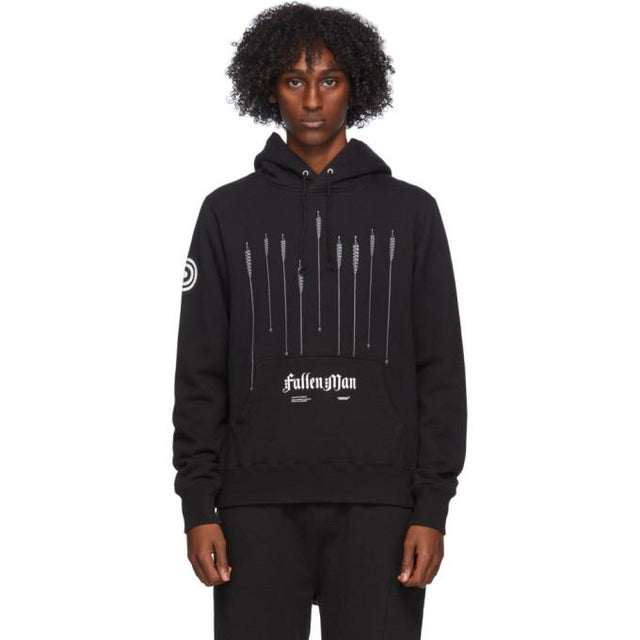 Undercover Black Printed Hoodie