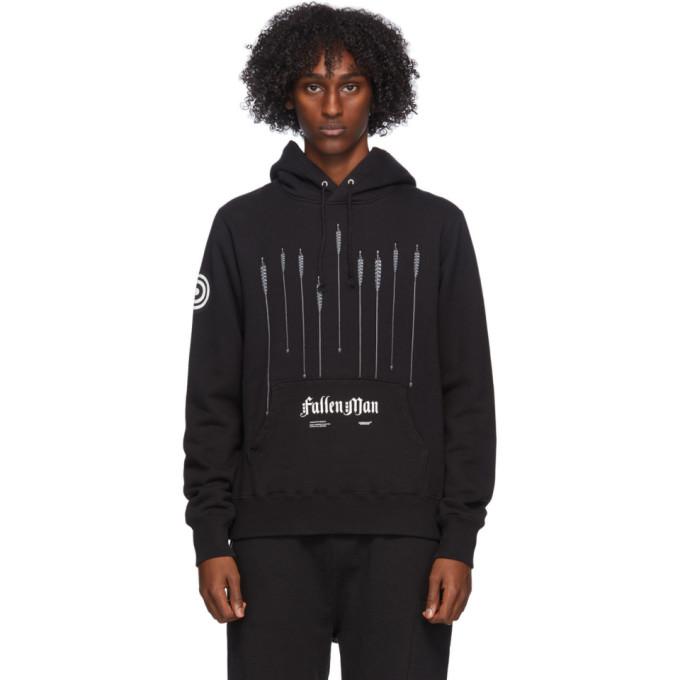 Undercover Black Printed Hoodie