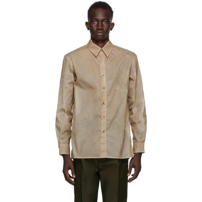UNIFORME Khaki ECONYLÃ‚Â® Waxed Shirt