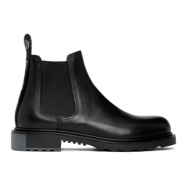 Valentino Black Valentino Garavani Beatle Chelsea Boot