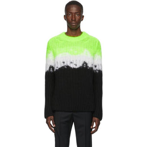 Valentino Multicolor Brushed VLTN Sweater
