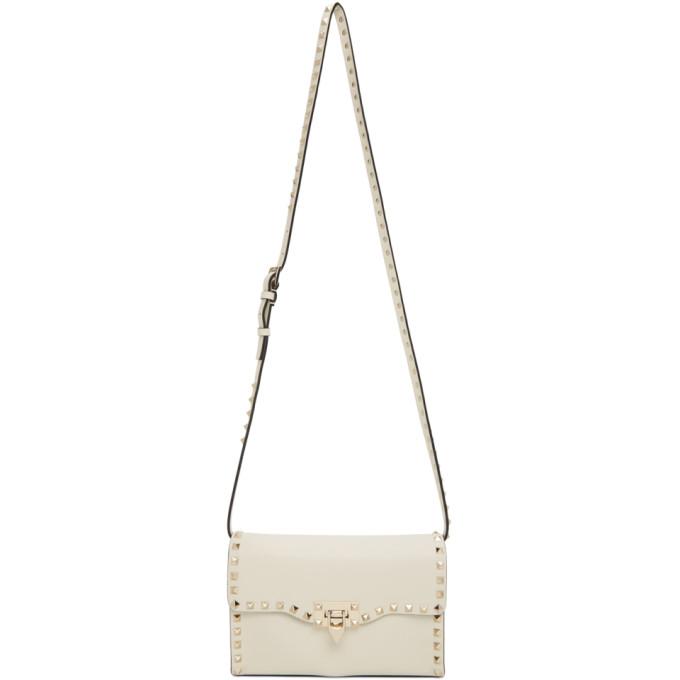 Valentino Off-White Valentino Garavani Small Rockstud Bag