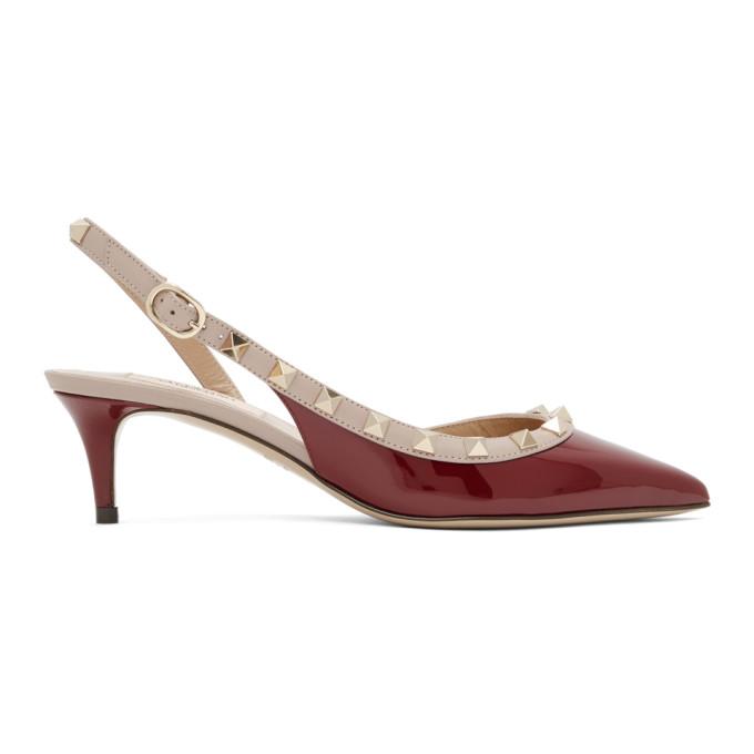 Valentino Red Valentino Garavani Rockstud Slingback Heels