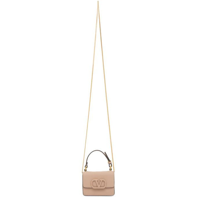 Valentino Tan Valentino Garavani Mini VLogo Bag