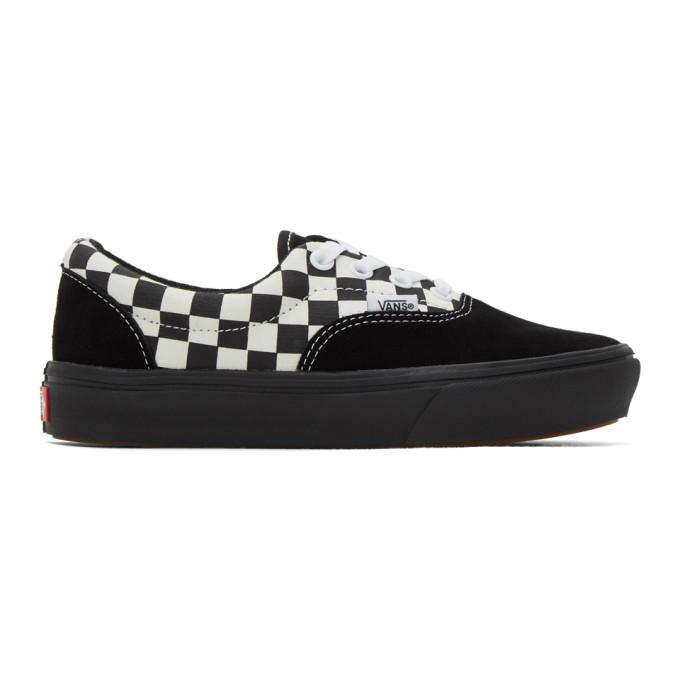 Vans Black and White Mixed Media ComfyCush Era Sneakers