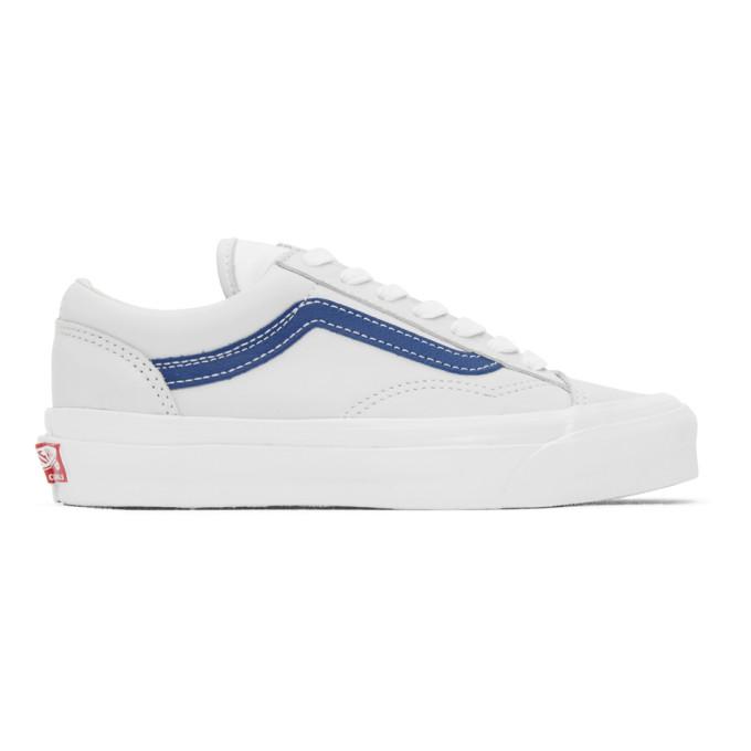 Vans Grey and Blue OG Style 36 LX Sneakers