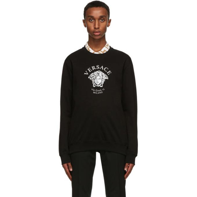 Versace Black Medusa Sweatshirt
